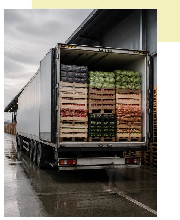 Перевозка плодоовощной продукции в Омск по цене от 5185 р. | Агросервис-Омс